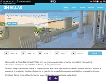 Tablet Screenshot of cbnvillas.com